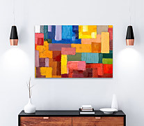 Top obraz maľovaná stena 1700